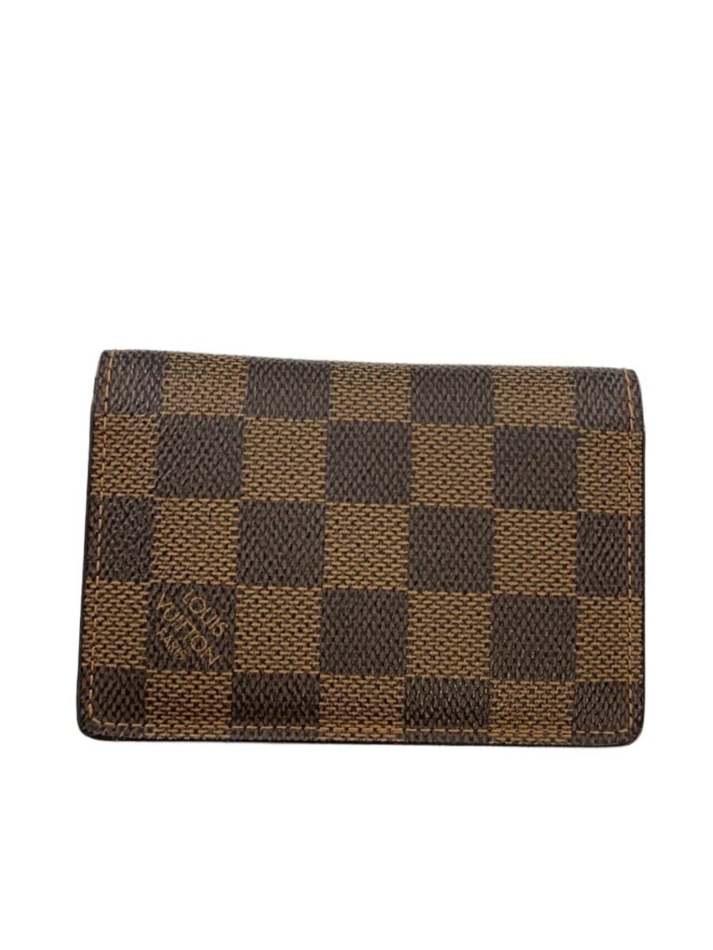 LOUIS VUITTON Organizer de Poche Damier Ebene Brown